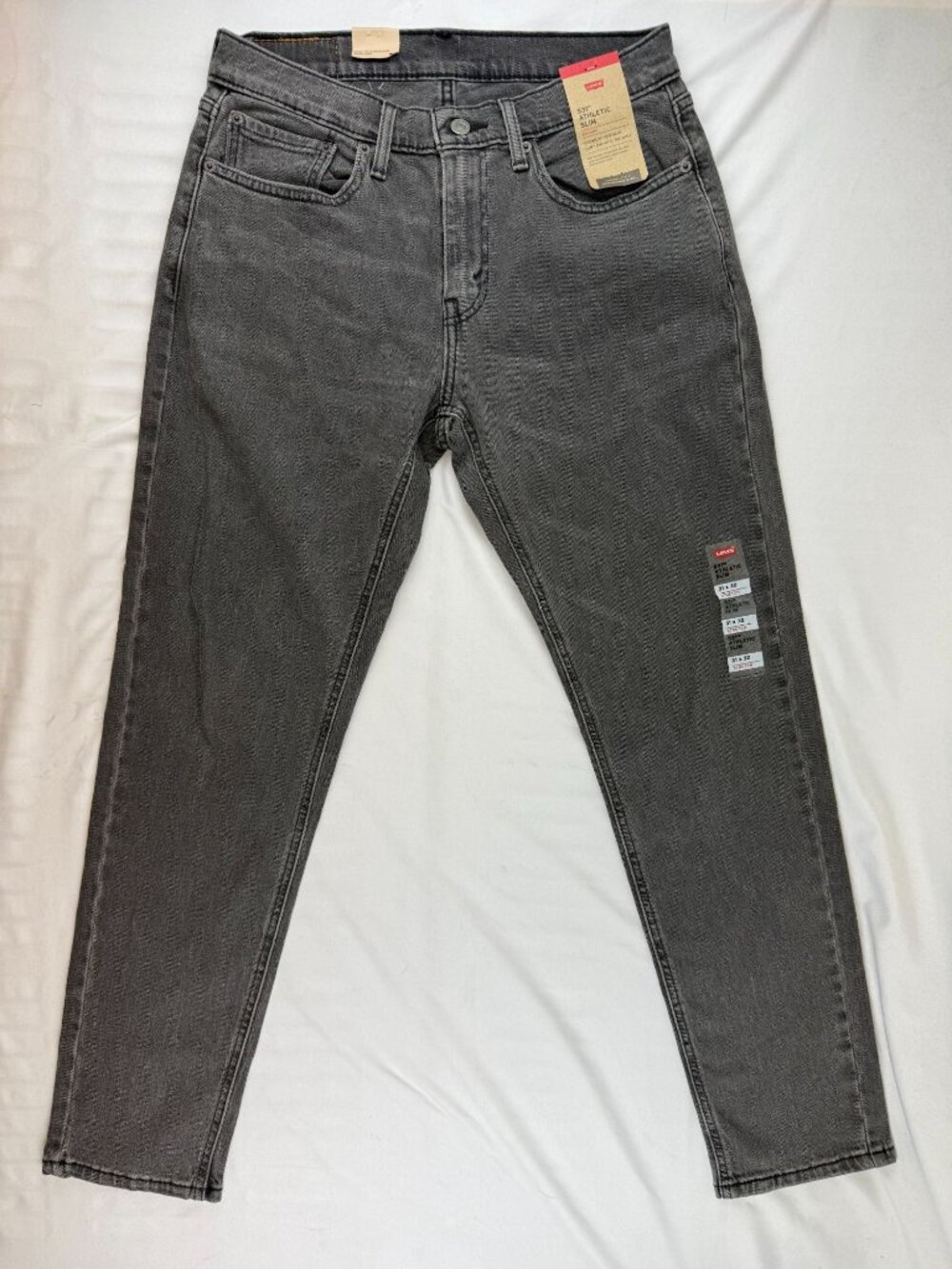 NWT Levi’s 531 Athletic Slim Fit Men's Jeans Grey Size 31